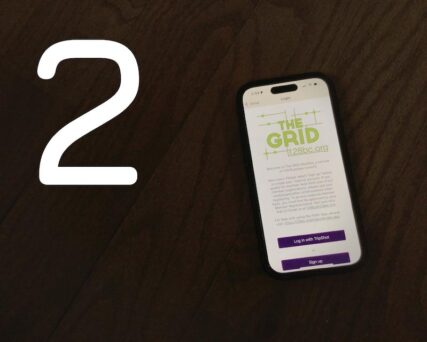 Step 2 is to download Tripshot app onto your phone