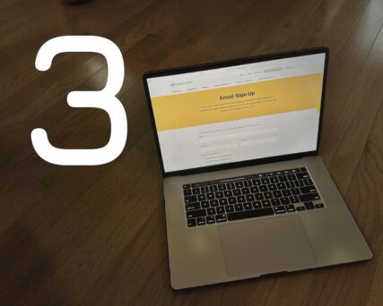 Step 3 is to sign up for route-specific service emails